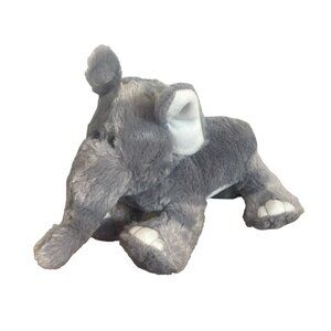 The Petting Zoo Gray Elephant 11" Plush Soft Vintage 1994 Stuffed Animal Toy